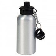 Фляжка алюминиевая серебро 0,5л