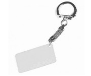Брелок для сублимации БЕЛЫЙ